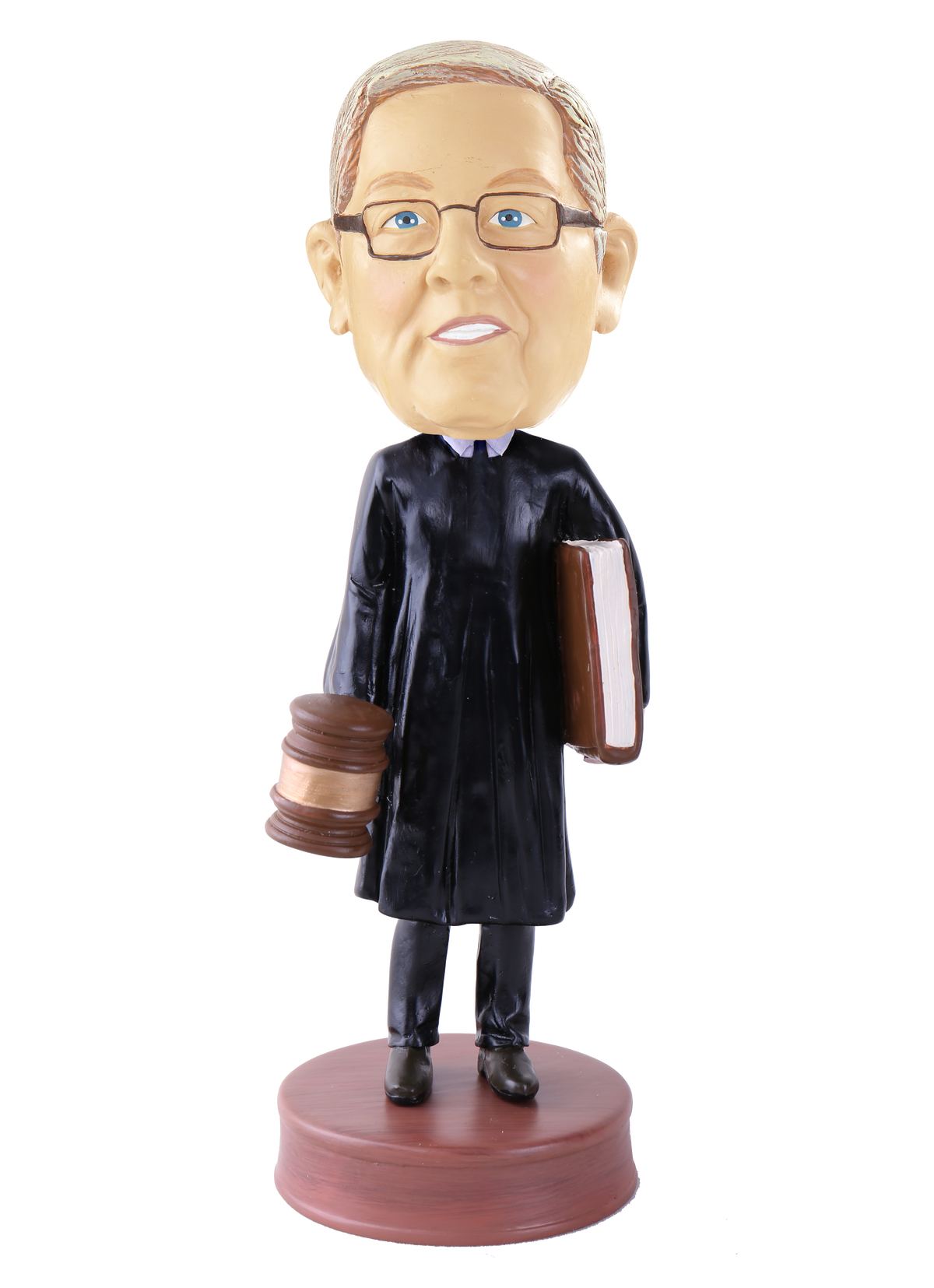 Judge Holding his Gavel Enforcing the Law