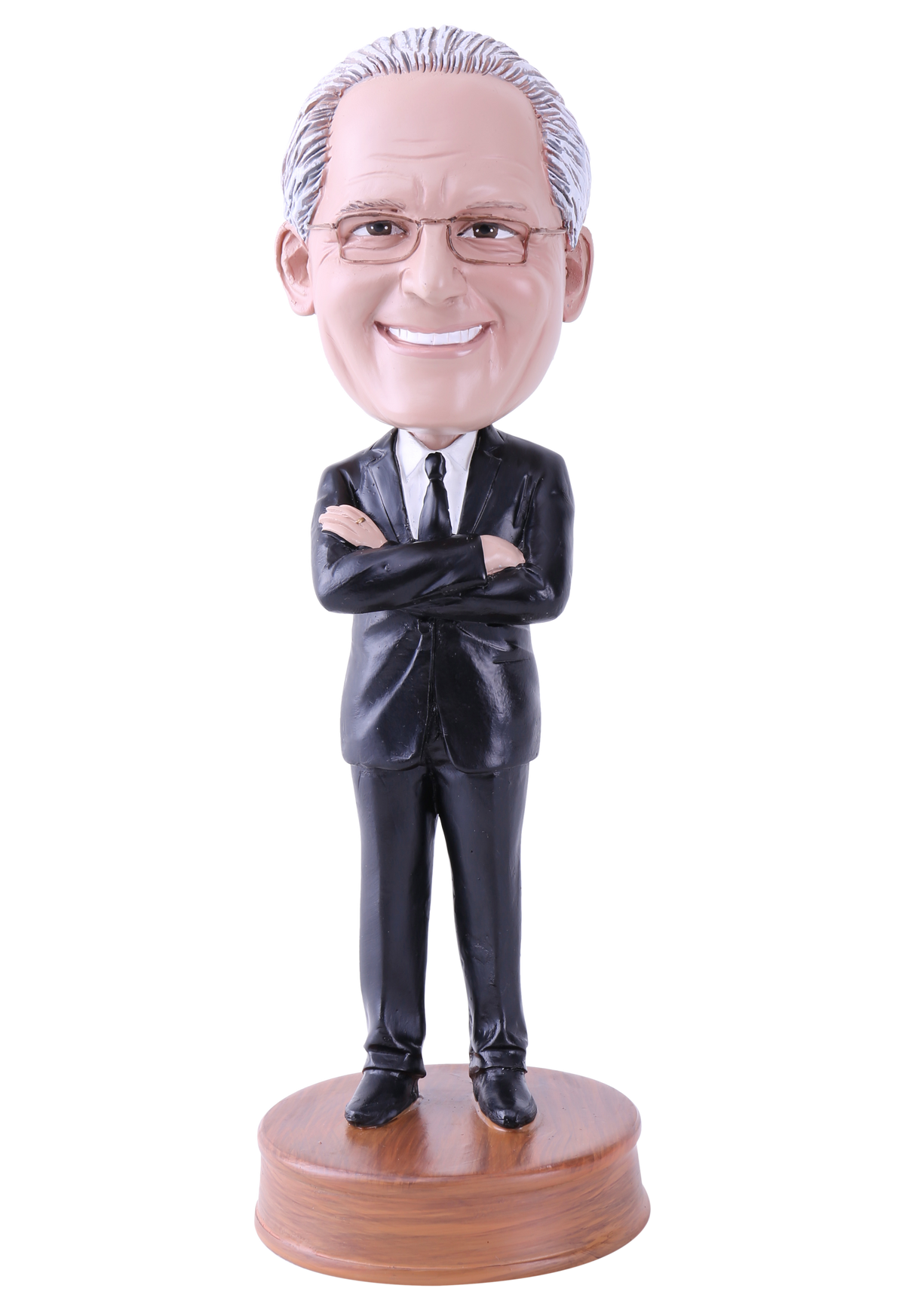 Man in Suit and Tie with Arms Crossed