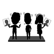 Custom Triple Bobblehead Design - Personalized Bobble Head Figures