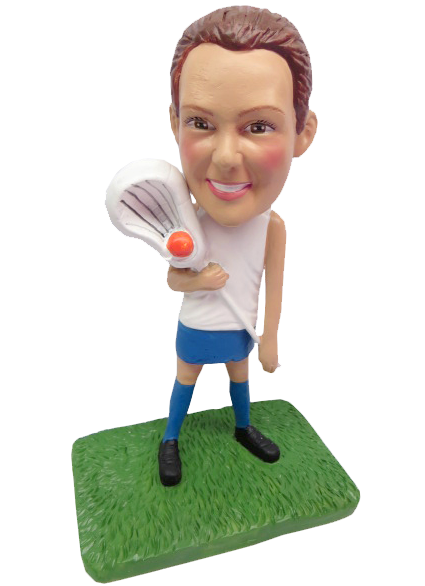 Female Lacrosse Player