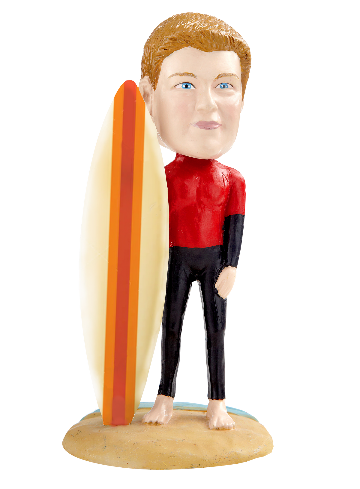 Surfing at the Beach
