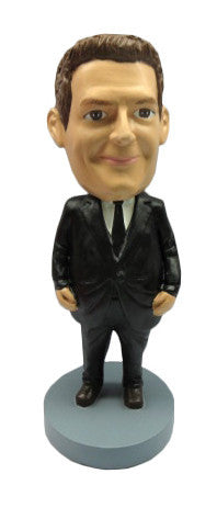 Heavyset Man in a Suit