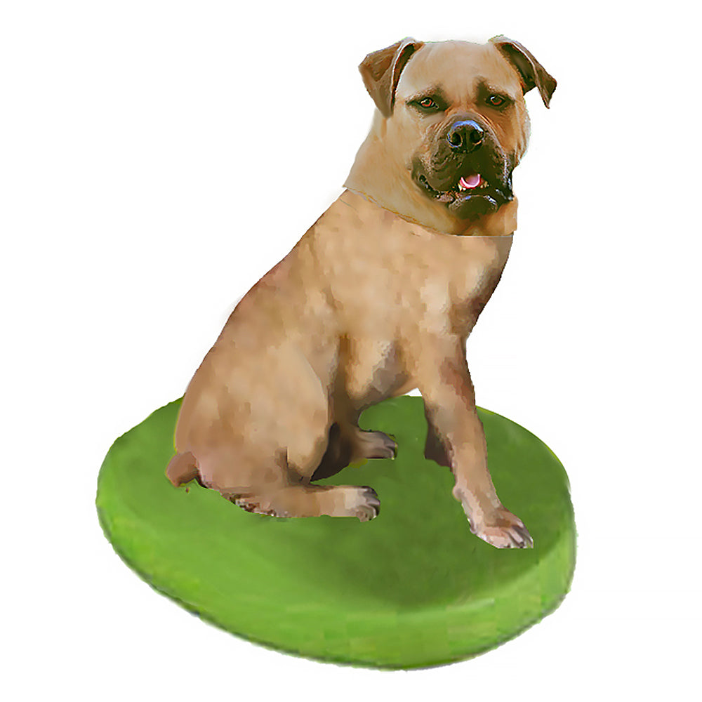 Custom Pet Dog Bobblehead - Bull Mastiff Yellow Fawn