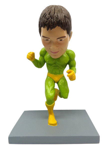 Jacked Superhero Running